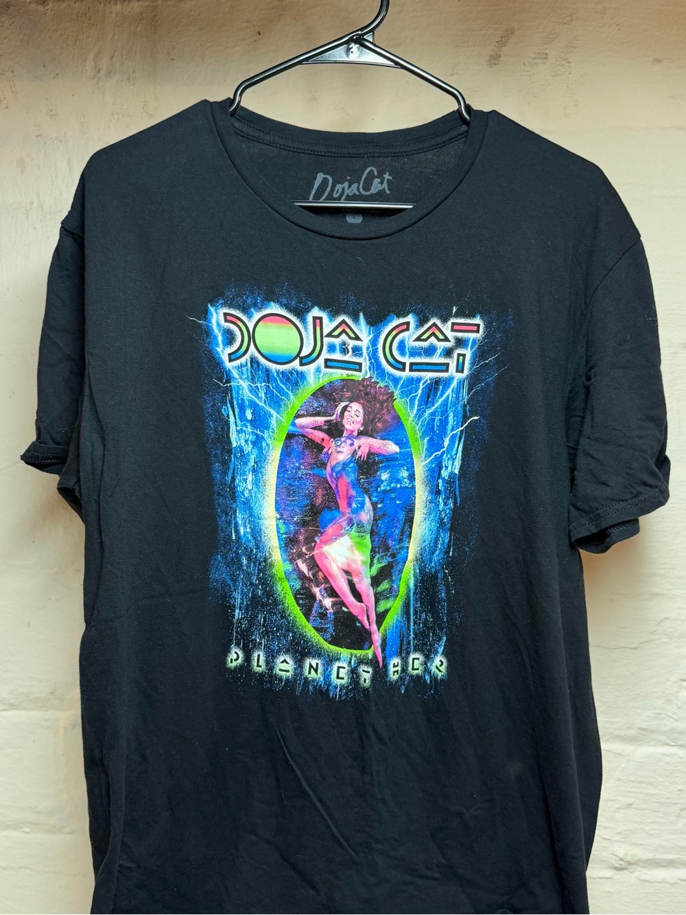 Doja Cat Black Graphic Tee “Planet Her”